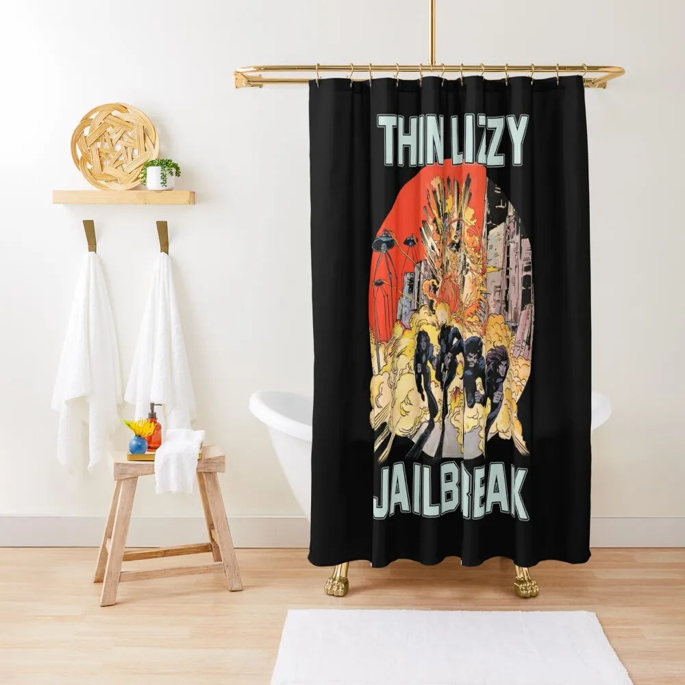 Винтажная тонкая занавеска Lizzy Jailbreak для душа и футболки, современные аксессуары для ванной комнаты, водонепроницаемая занавеска для ванны и анти-плесени
Винтажная тонкая занавеска Lizzy Jailbreak для душа и футболки, современные аксессуары для ванной комнаты, водонепроницаемая занавеска для ванны и анти-плесени