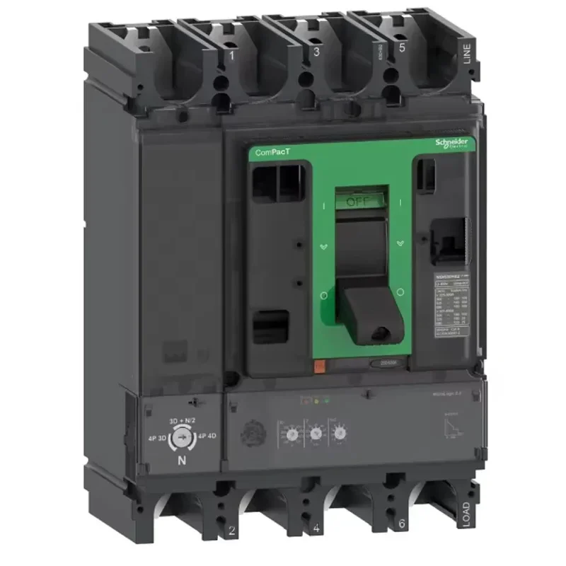 New C40F42D400 schneider original Circuit breaker ComPacT NSX400F, 36kA at 415VAC, MicroLogic 2.3 trip unit 400A, 4 poles 4d
New C40F42D400 schneider original Circuit breaker ComPacT NSX400F, 36kA at 415VAC, MicroLogic 2.3 trip unit 400A, 4 poles 4d