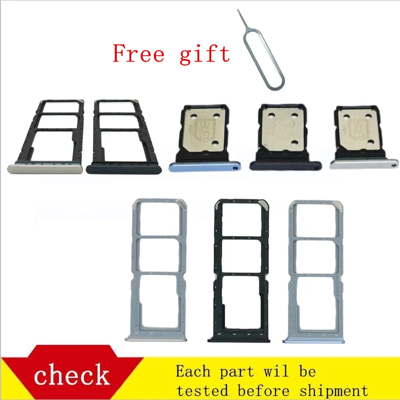 Sim Card Tray Holder, Slot Adapter, Micro SD Card Tray, Free Eject Pin, for Realme 10Pro, Realme10Pro
Sim Card Tray Holder, Slot Adapter, Micro SD Card Tray, Free Eject Pin, for Realme 10Pro, Realme10Pro