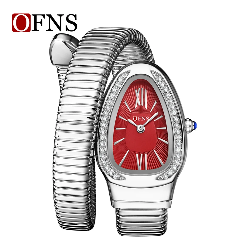 OFNS 1573 Fashion Luxury Women's Quartz Watch Waterproof Serpentine Double Needle Retro Style Women's Quartz Watch
OFNS 1573 Fashion Luxury Women's Quartz Watch Waterproof Serpentine Double Needle Retro Style Women's Quartz Watch