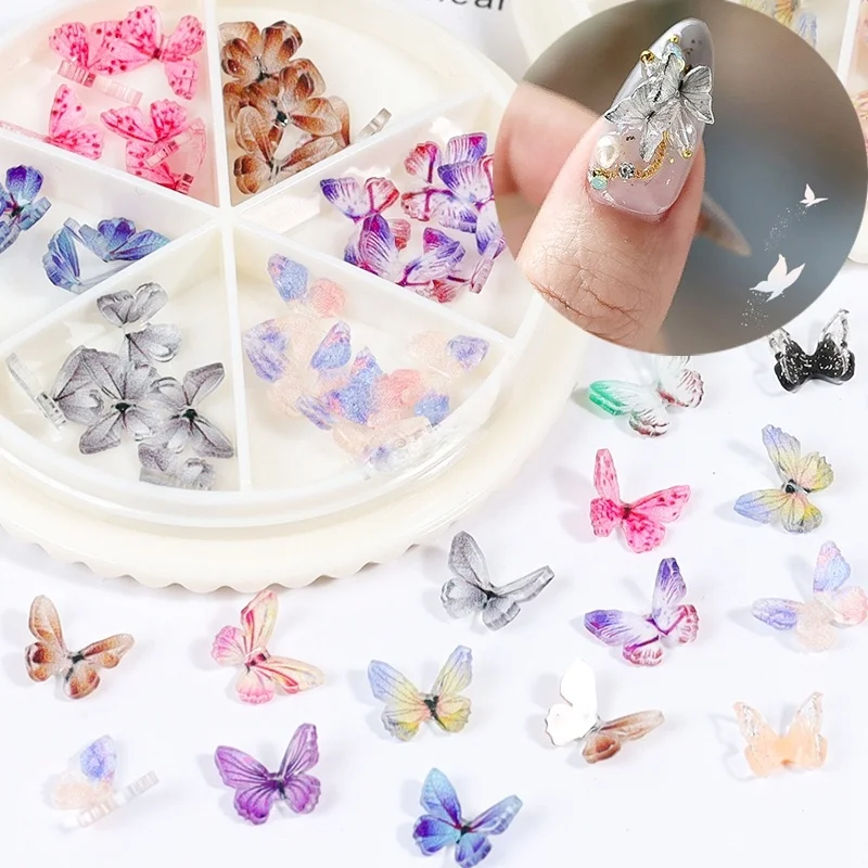 30 PCS/Wheel 3D Colorful Butterfly Charm Nail Art Rhinestones Nail Decoration Pixie Ornaments DIY Manicure AB
30 PCS/Wheel 3D Colorful Butterfly Charm Nail Art Rhinestones Nail Decoration Pixie Ornaments DIY Manicure AB