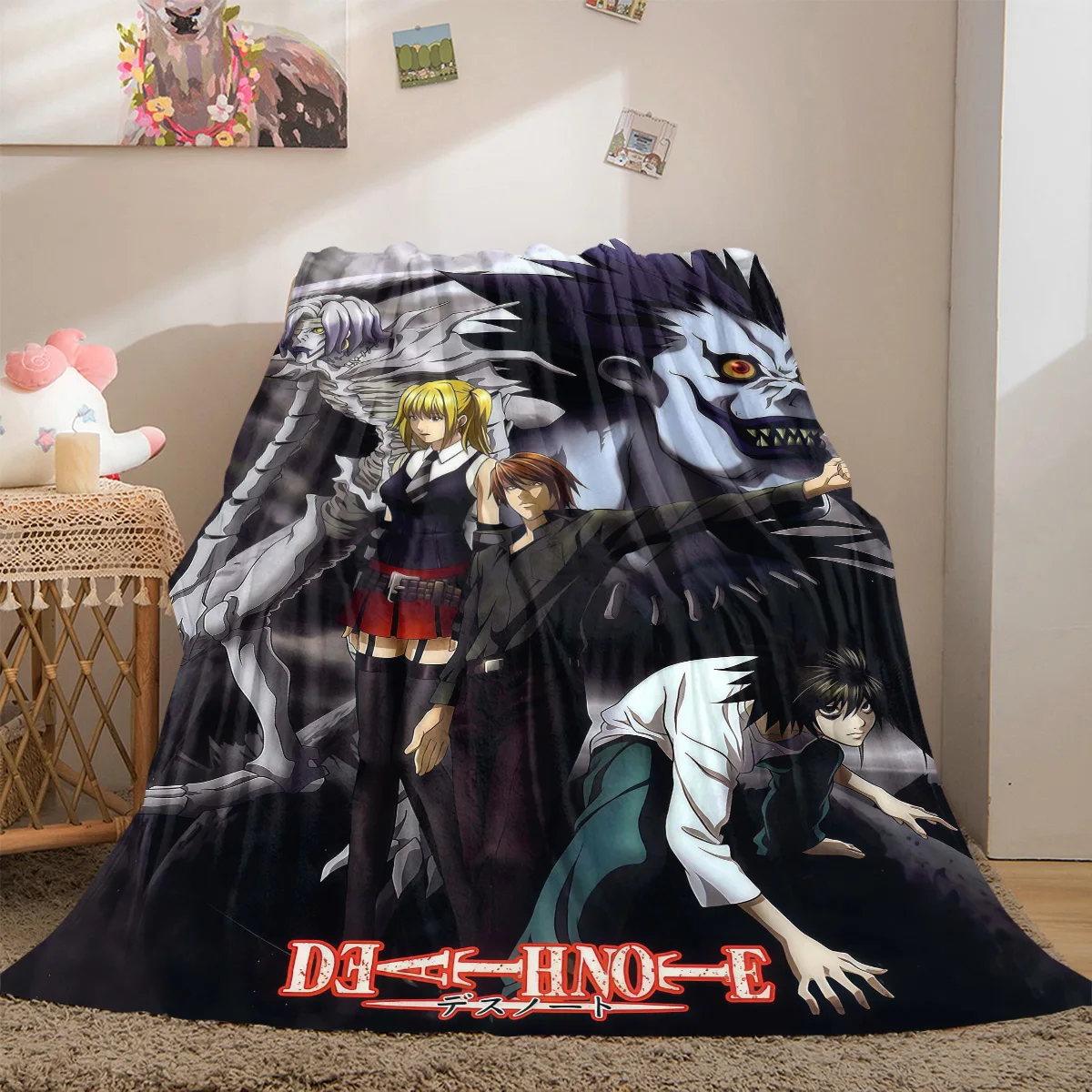 Death Note Poster All-Season Versatile Travel Blanket Compact Suitable for Office Nap & Outdoor Camping LXRa28
Death Note Poster All-Season Versatile Travel Blanket Compact Suitable for Office Nap & Outdoor Camping LXRa28