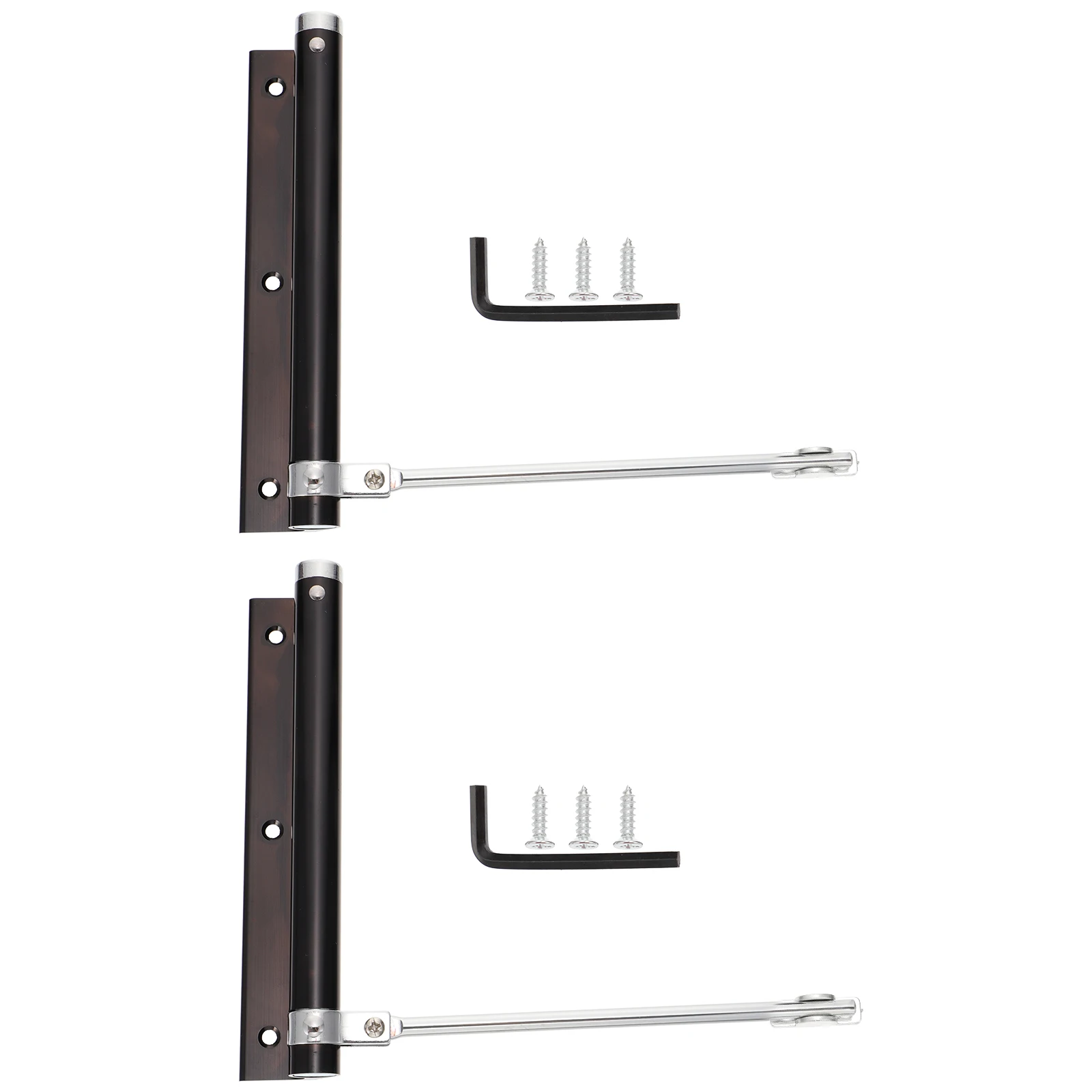 2Pcs Door Closer Heavy Duty Aluminum Alloy Automatic Hinge Spring Closing Safety Closers for Metal Doors
2Pcs Door Closer Heavy Duty Aluminum Alloy Automatic Hinge Spring Closing Safety Closers for Metal Doors