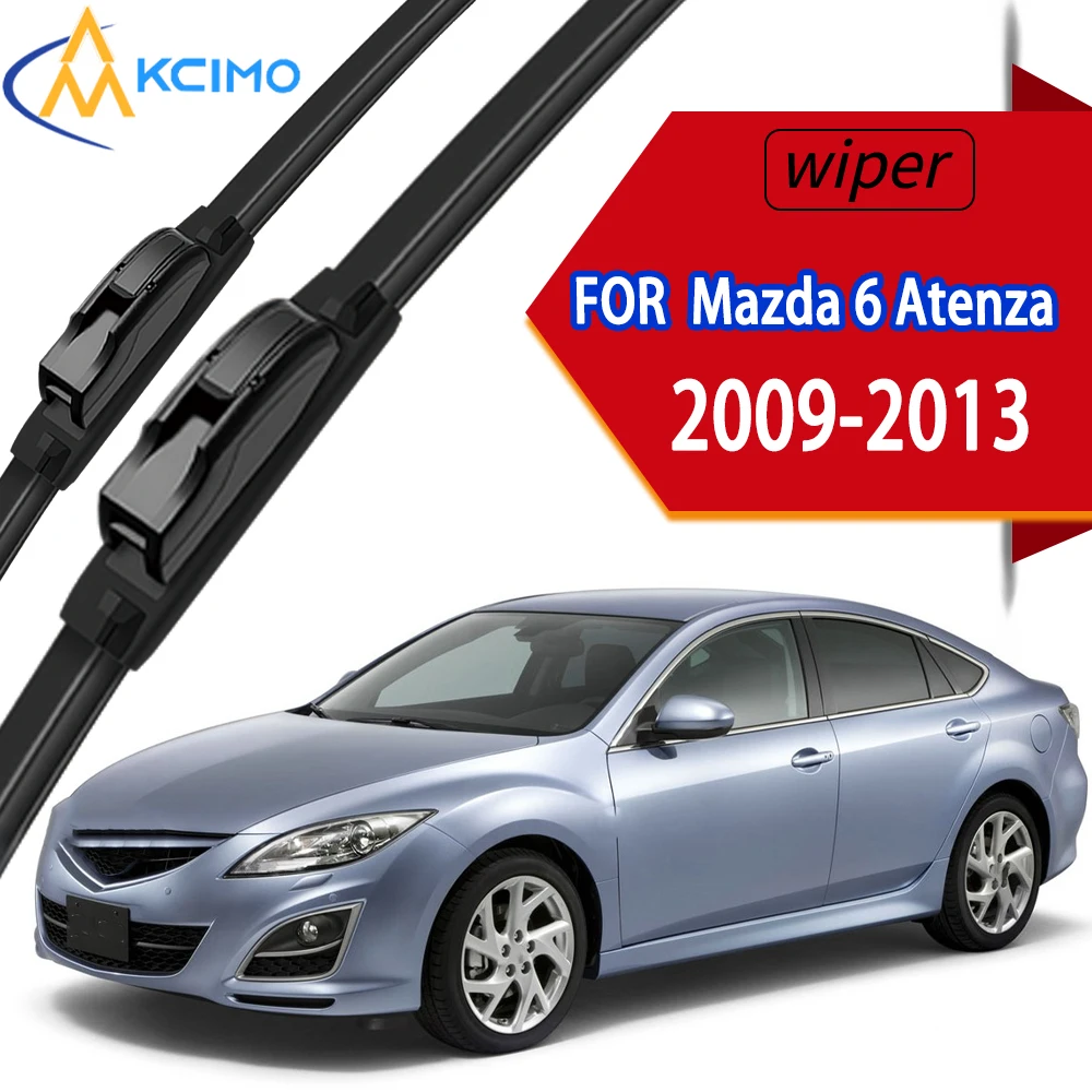 High Performance Front Windscreen Wipers with Durable High-Density Rubber, Custom Fit for Mazda 6 Atenza GH1 GH2 GZ 2009-2013.
High Performance Front Windscreen Wipers with Durable High-Density Rubber, Custom Fit for Mazda 6 Atenza GH1 GH2 GZ 2009-2013.