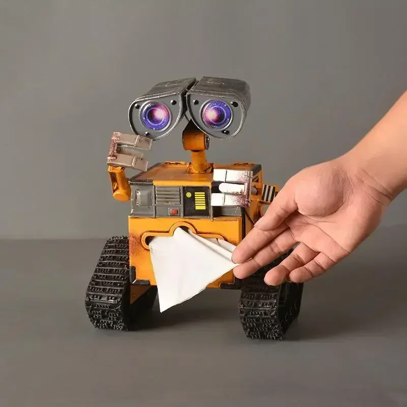Disney Movie Peripheral Iron Art Wall-e Retro Tissue Box Piggy Bank Metal Craft Home Decoration Children Birthday Gift
Disney Movie Peripheral Iron Art Wall-e Retro Tissue Box Piggy Bank Metal Craft Home Decoration Children Birthday Gift