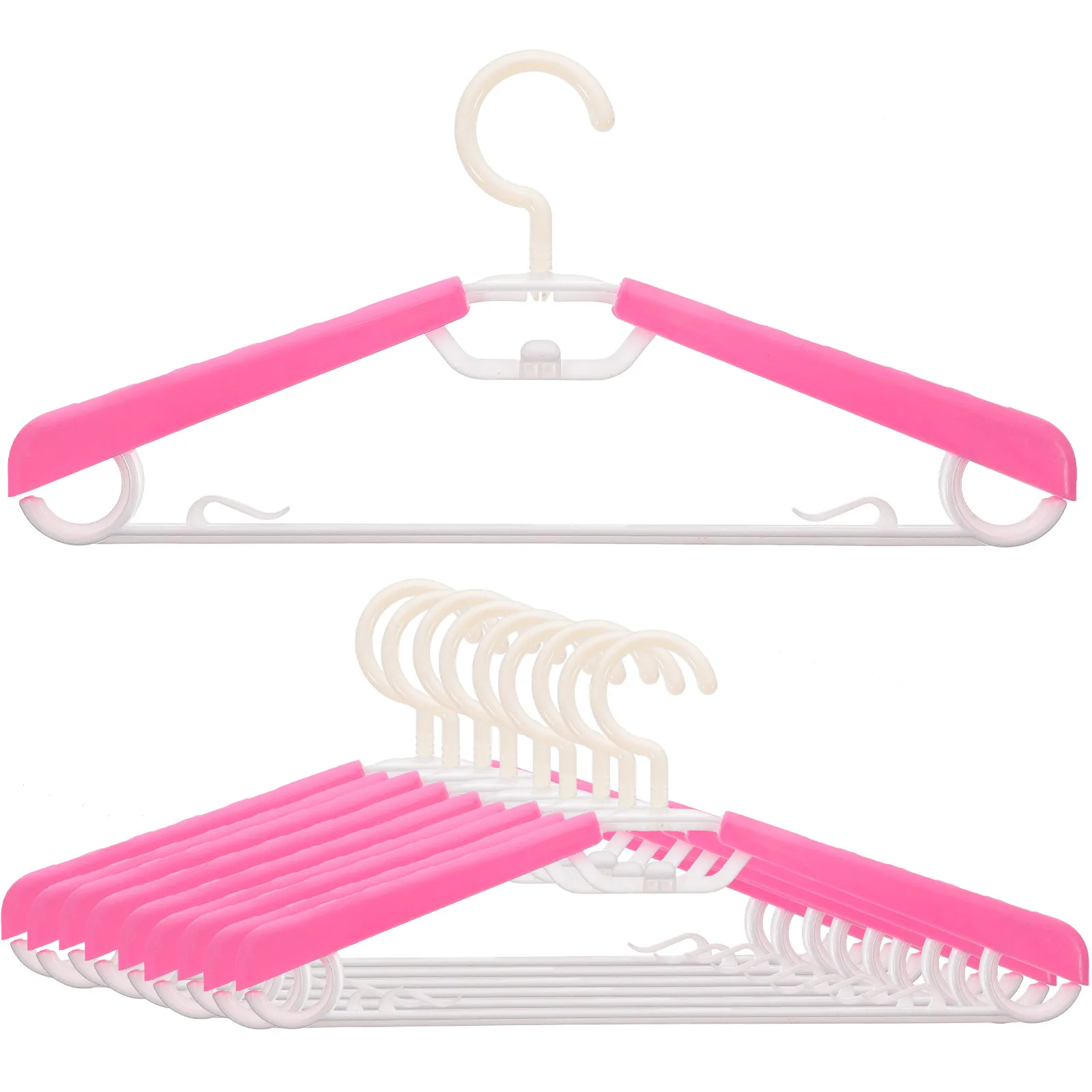 10Pcs Adjustable ABS Plastic Hangers Heavy Duty Space Saving Clothes Organizer for Closet Coat Pants Sweater Drying Rack
10Pcs Adjustable ABS Plastic Hangers Heavy Duty Space Saving Clothes Organizer for Closet Coat Pants Sweater Drying Rack