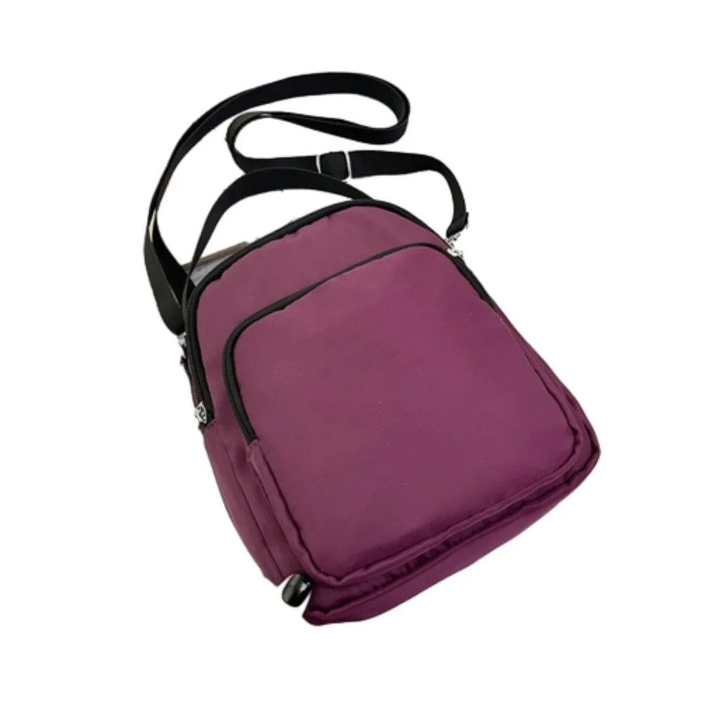 Casual Nylon Crossbody Bag Waterproof Adjustable Strap Mini Square Shoulder Bag Korean Style Large Capacity Mobile Phone Pouch
Casual Nylon Crossbody Bag Waterproof Adjustable Strap Mini Square Shoulder Bag Korean Style Large Capacity Mobile Phone Pouch