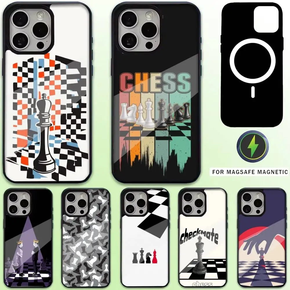 Art Chess Phone Case For iPhone17,16,15,14,13,12,11 Plus,Pro Max Magnetic Magsafe Wireless Charging
Art Chess Phone Case For iPhone17,16,15,14,13,12,11 Plus,Pro Max Magnetic Magsafe Wireless Charging