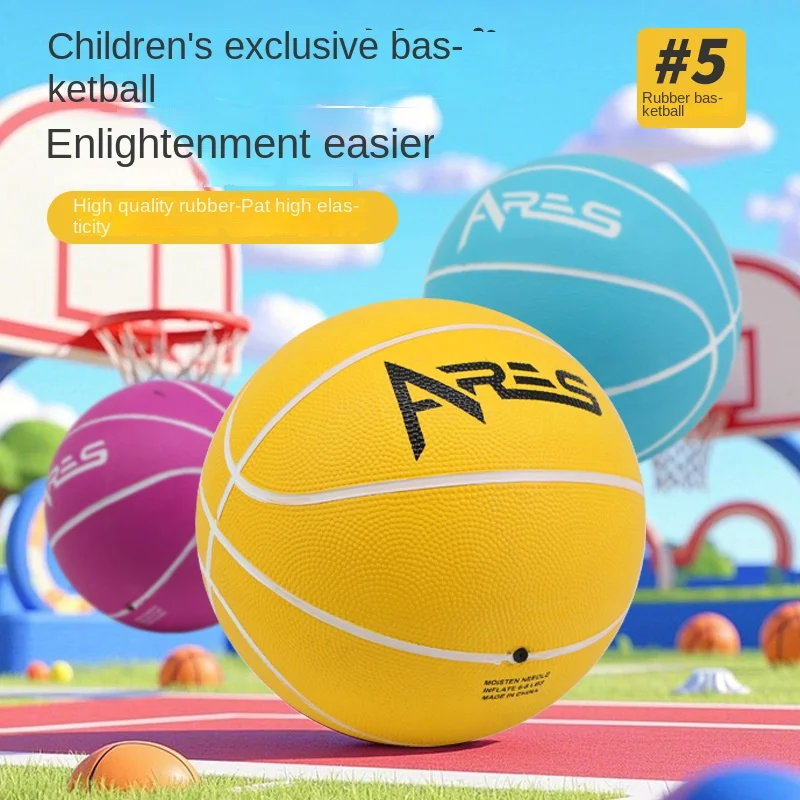No. 5 Children's Rubber Basketball Kindergarten Baby Toys Ball Patch Ball Picking Ball Training Special for Primary School
No. 5 Children's Rubber Basketball Kindergarten Baby Toys Ball Patch Ball Picking Ball Training Special for Primary School