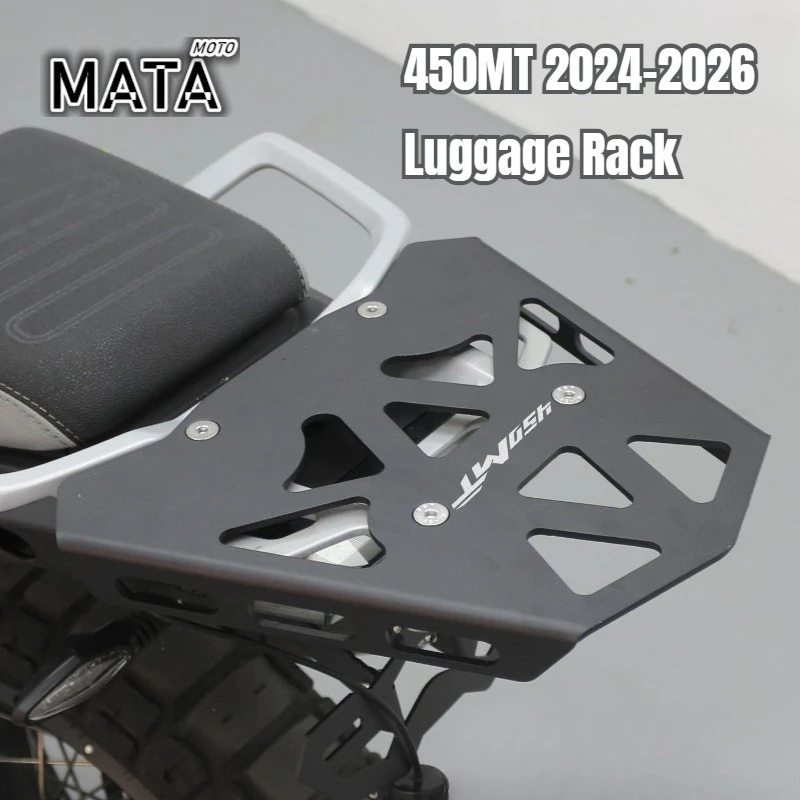 450MT 2024-2026 Luggage Rack Motorcycle Rear Side Luggage Rack FOR CFMOTO 450MT MT450 MT 2025 IBEX 450 MT Top Case Mount Plate
450MT 2024-2026 Luggage Rack Motorcycle Rear Side Luggage Rack FOR CFMOTO 450MT MT450 MT 2025 IBEX 450 MT Top Case Mount Plate