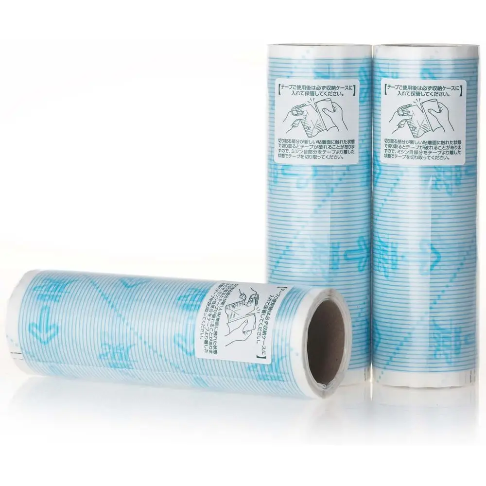 Pet Hair Removal Lint Roller Refills, 90-Sheet, 3 Pack, Japanese Style Sticky Mop Sheets
Pet Hair Removal Lint Roller Refills, 90-Sheet, 3 Pack, Japanese Style Sticky Mop Sheets