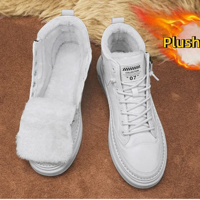 Casual Leather Loafers Platform Fashion Sport Designer Luxury Skateboard Hiking Tennis boots Mens Shoes Winter Fur Warm Sneakers
Casual Leather Loafers Platform Fashion Sport Designer Luxury Skateboard Hiking Tennis boots Mens Shoes Winter Fur Warm Sneakers