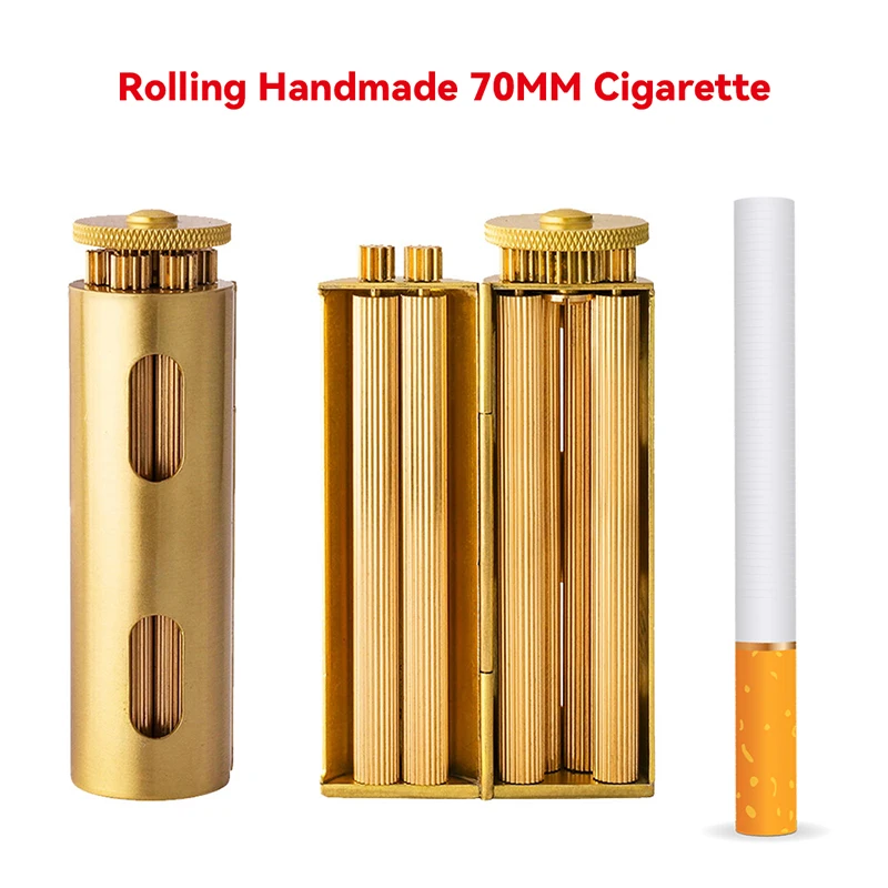 Машинка для скручивания сигарет из латуни, ручная, 70 мм, для подарочной сигаретной бумаги
Машинка для скручивания сигарет из латуни, ручная, 70 мм, для подарочной сигаретной бумаги
