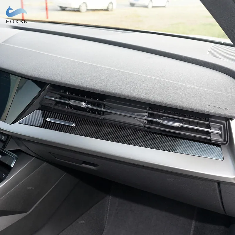 ABS Carbon Fiber Texture Car Center Control Dashboard Co-pilot Panel Strips Trim For Audi A3 8Y 2015 2016 2017 2018 -2021 LHD
ABS Carbon Fiber Texture Car Center Control Dashboard Co-pilot Panel Strips Trim For Audi A3 8Y 2015 2016 2017 2018 -2021 LHD