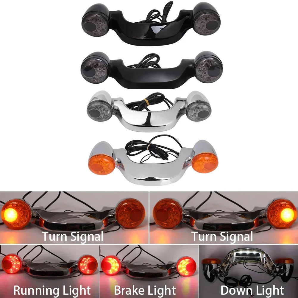 Motorcycle Rear Turn Signal Brake Light Bar Lamp For Harley Touring Road Street Glide Road King Special FLTRXS FLTRX 2010-2019
Motorcycle Rear Turn Signal Brake Light Bar Lamp For Harley Touring Road Street Glide Road King Special FLTRXS FLTRX 2010-2019