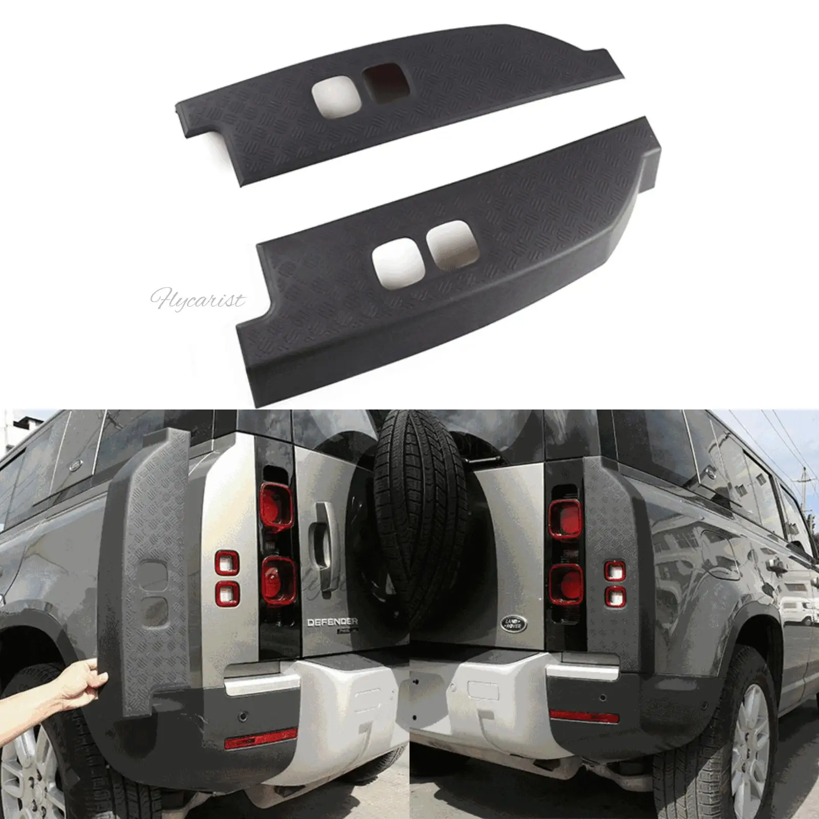 Накладка на задний фонарь, черная для Land Rover Defender 90 110 2020-2023, матовая
Накладка на задний фонарь, черная для Land Rover Defender 90 110 2020-2023, матовая