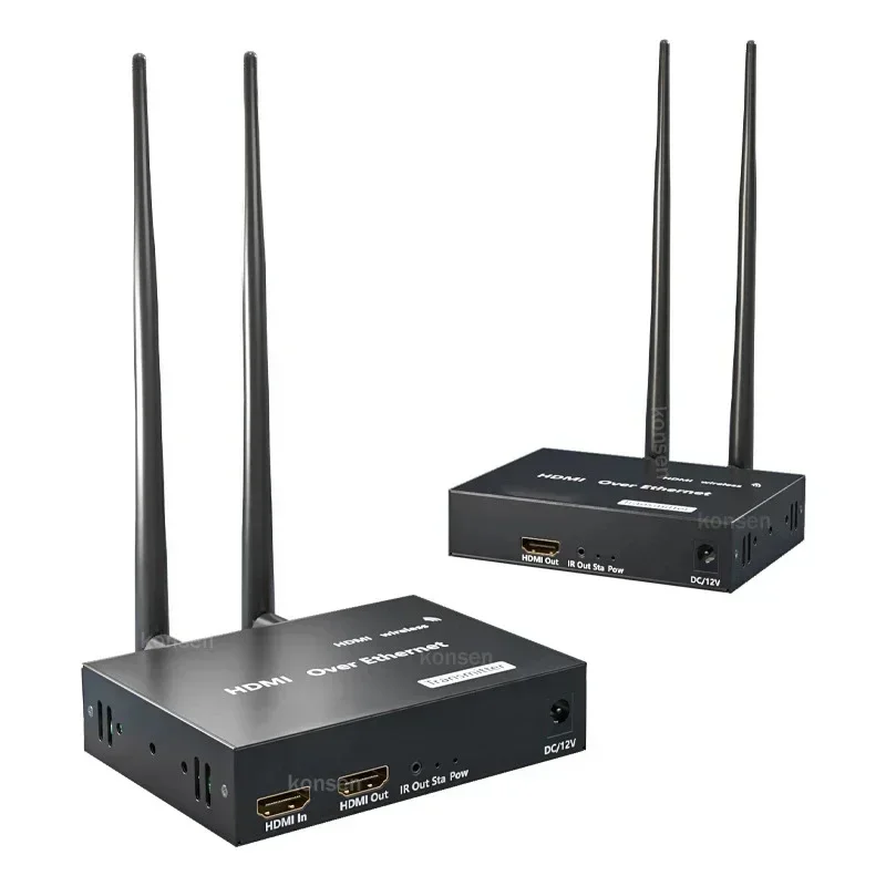 1080P Wireless HDMI Extender 200M WiFi HDMI Screen Share Video Extension Transmitter with Loop Out for DVD Camera PC TV Monitor
1080P Wireless HDMI Extender 200M WiFi HDMI Screen Share Video Extension Transmitter with Loop Out for DVD Camera PC TV Monitor