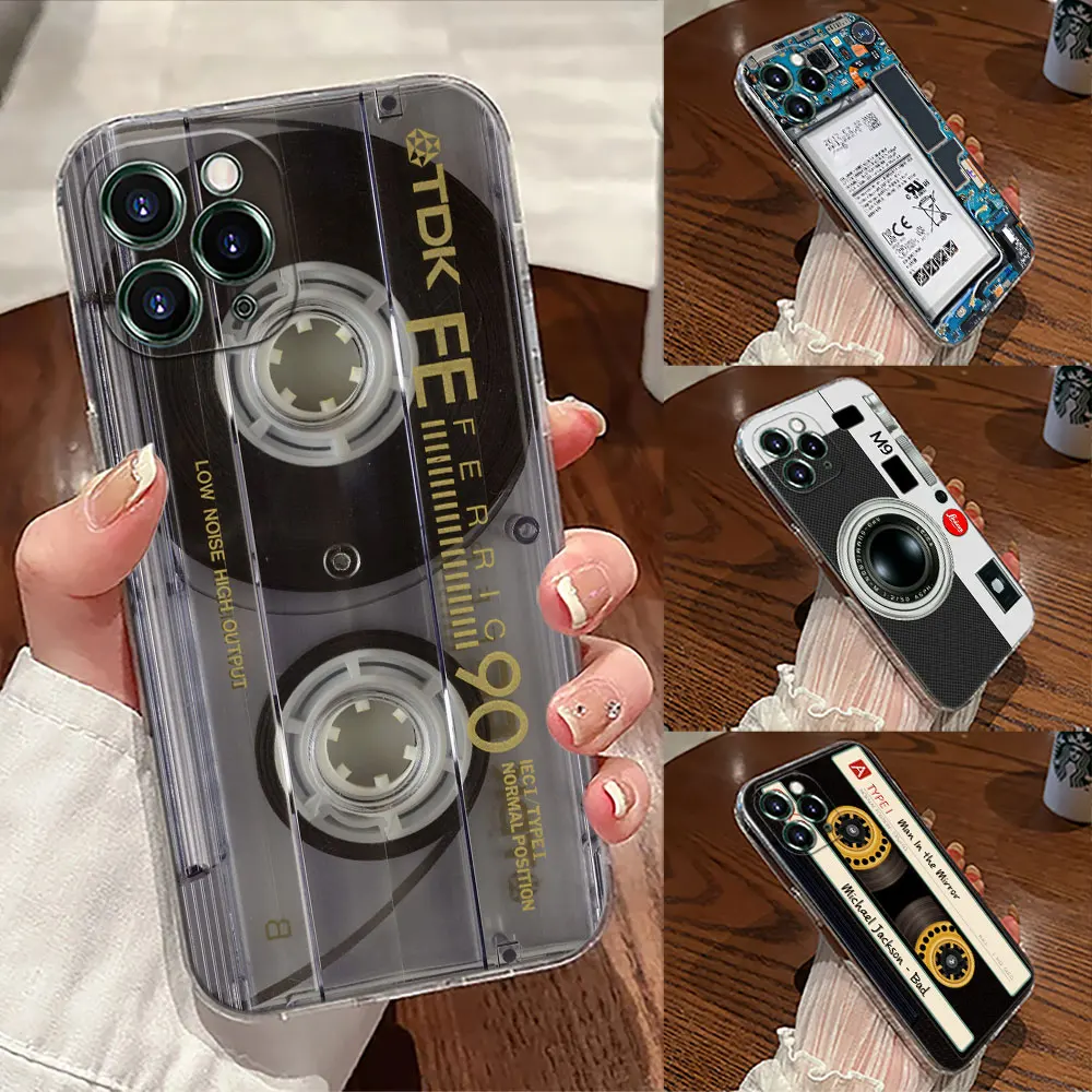 Cassette Music Tapes Circuit Board Camera Case For Apple iPhone 17 16 15 14 13 12 11 Pro Max 16 Plus 16E 17Air 17Pro Phone Cover
Cassette Music Tapes Circuit Board Camera Case For Apple iPhone 17 16 15 14 13 12 11 Pro Max 16 Plus 16E 17Air 17Pro Phone Cover