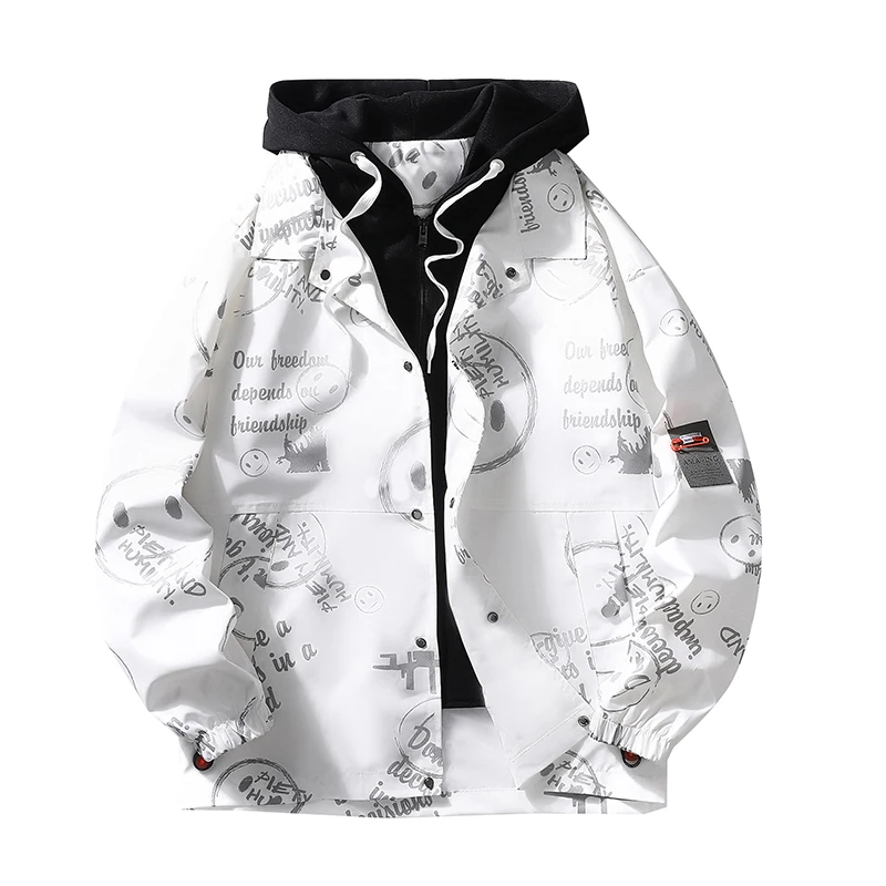 Новая мужская куртка 2025 года с декором в виде букв, уличный стиль, весна-осень, тонкая верхняя одежда, приталенный крой, из полиэфирного волокна, с капюшоном, стандартная длина
Новая мужская куртка 2025 года с декором в виде букв, уличный стиль, весна-осень, тонкая верхняя одежда, приталенный крой, из полиэфирного волокна, с капюшоном, стандартная длина