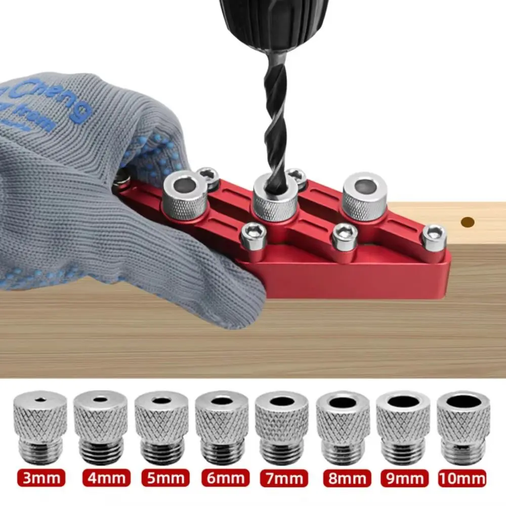 Втулки для сверл 3-10 мм, самоцентрирующийся дюбель, локатор положения, регулируемый позиционер для дюбеля, локатор, дизайн «три в одном»
Втулки для сверл 3-10 мм, самоцентрирующийся дюбель, локатор положения, регулируемый позиционер для дюбеля, локатор, дизайн «три в одном»