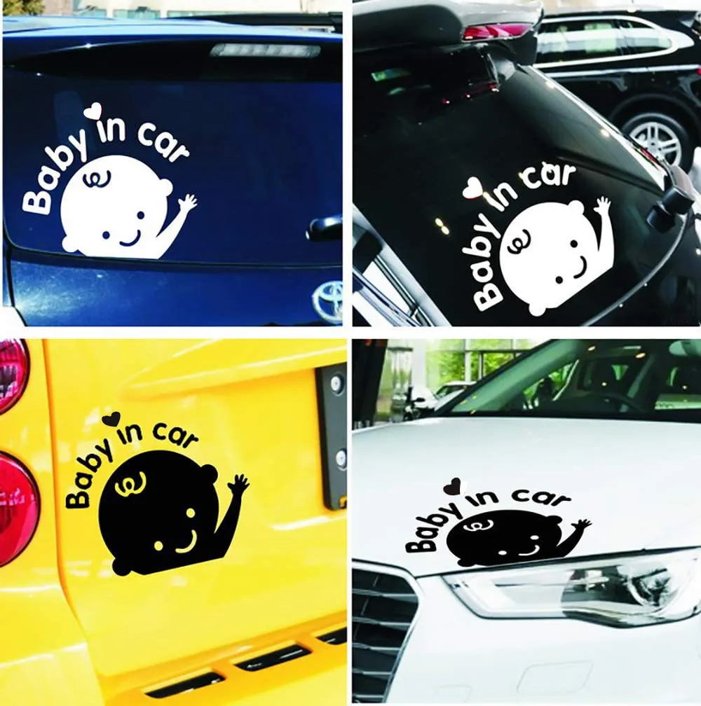 3D Cartoon Car Stickers Reflective Vinyl Styling Baby In Car Warning Car Decals Rear Windshield Window Stickers Car Accessories
3D Cartoon Car Stickers Reflective Vinyl Styling Baby In Car Warning Car Decals Rear Windshield Window Stickers Car Accessories