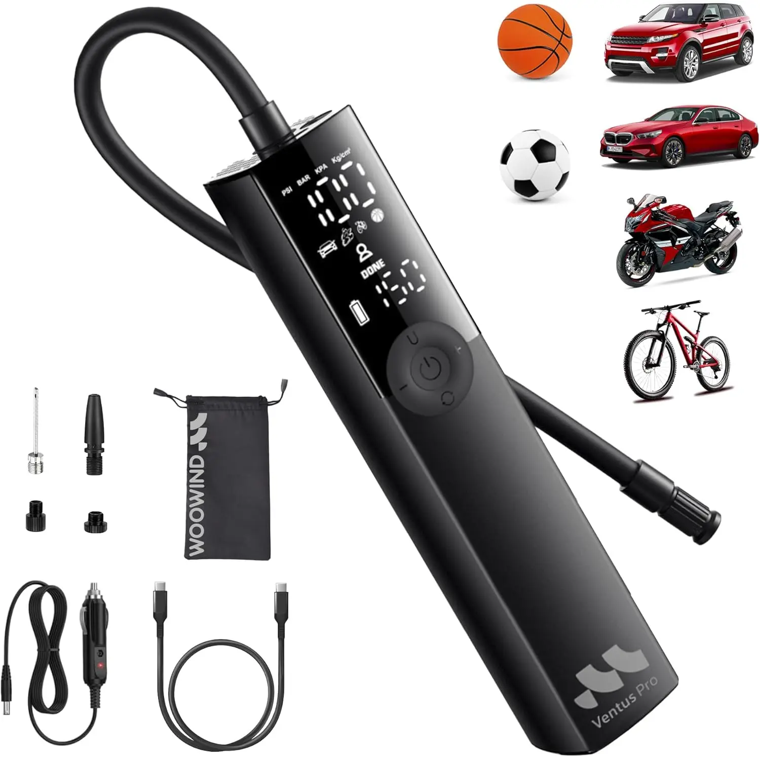 Беспроводной портативный насос для накачивания шин 12 В, 150 фунтов на квадратный дюйм, автоматическое отключение для автомобилей, велосипедов, мотоциклов, внедорожников, грузовиков, аксессуары для автомойки
Беспроводной портативный насос для накачивания шин 12 В, 150 фунтов на квадратный дюйм, автоматическое отключение для автомобилей, велосипедов, мотоциклов, внедорожников, грузовиков, аксессуары для автомойки