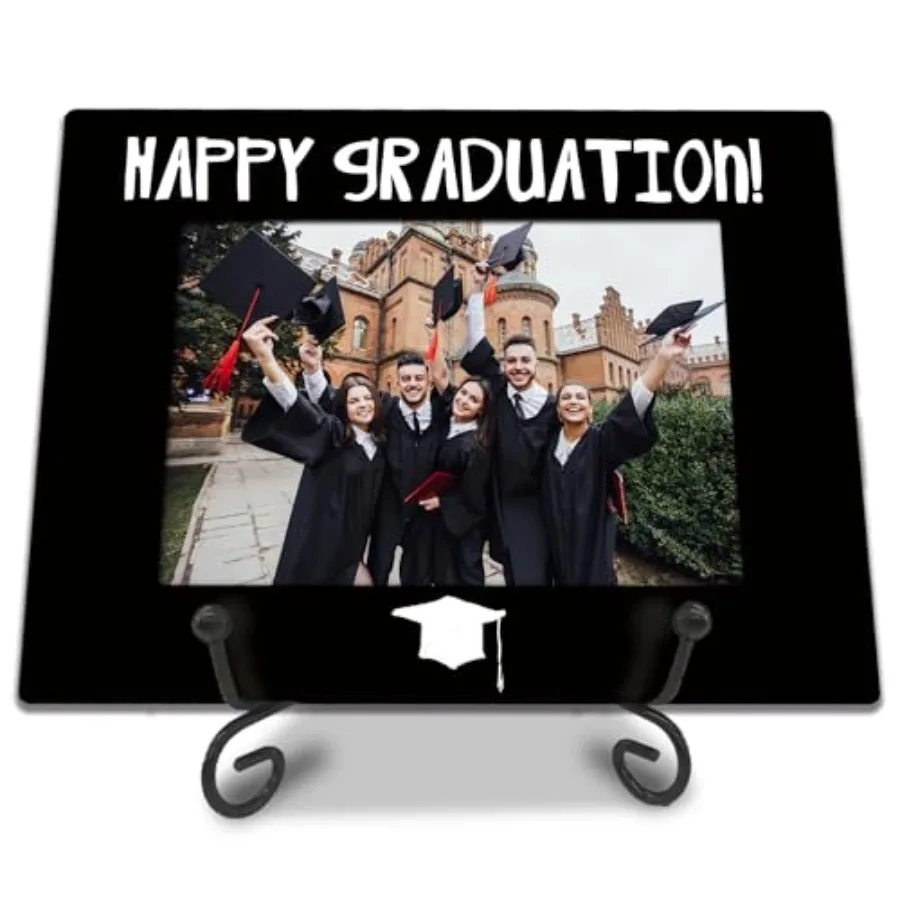 2026 Graduation Picture Frame Fits 4 X 6" Photo, Happy Graduation 2026 Photo Frames With Iron Stand, Graduation Party Supplies
2026 Graduation Picture Frame Fits 4 X 6" Photo, Happy Graduation 2026 Photo Frames With Iron Stand, Graduation Party Supplies