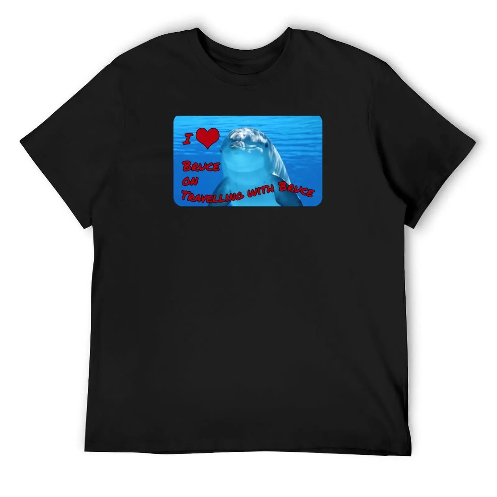 Travelling with Bruce Dolphin Logo T-Shirt vintage graphic tee basketball graphic tees anime T-shirts for men cotton
Travelling with Bruce Dolphin Logo T-Shirt vintage graphic tee basketball graphic tees anime T-shirts for men cotton