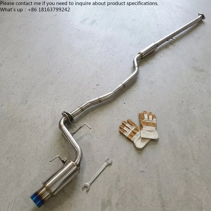 Factory Price Stainless Steel Exhaust System Mid Tail Section Single Horizontal Outlet for Mitsubishi Lancer 1.8L
Factory Price Stainless Steel Exhaust System Mid Tail Section Single Horizontal Outlet for Mitsubishi Lancer 1.8L