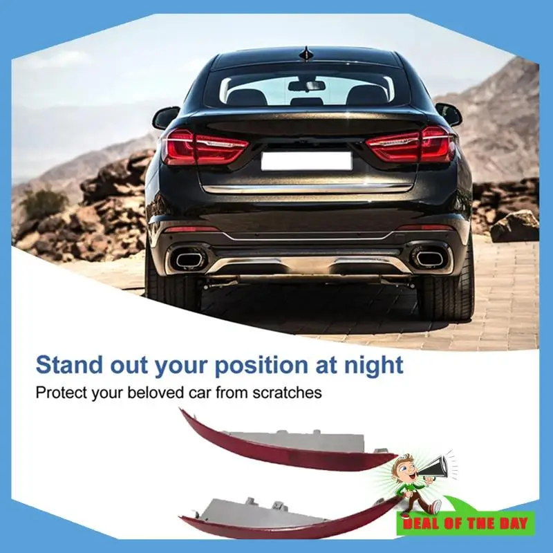 HOT!1Pair Rear Bumper Fog Light Reflector Lamp Assembly For BMW X4 G02 X6 F16 63147323185 63147323186 Warning Taillight
HOT!1Pair Rear Bumper Fog Light Reflector Lamp Assembly For BMW X4 G02 X6 F16 63147323185 63147323186 Warning Taillight