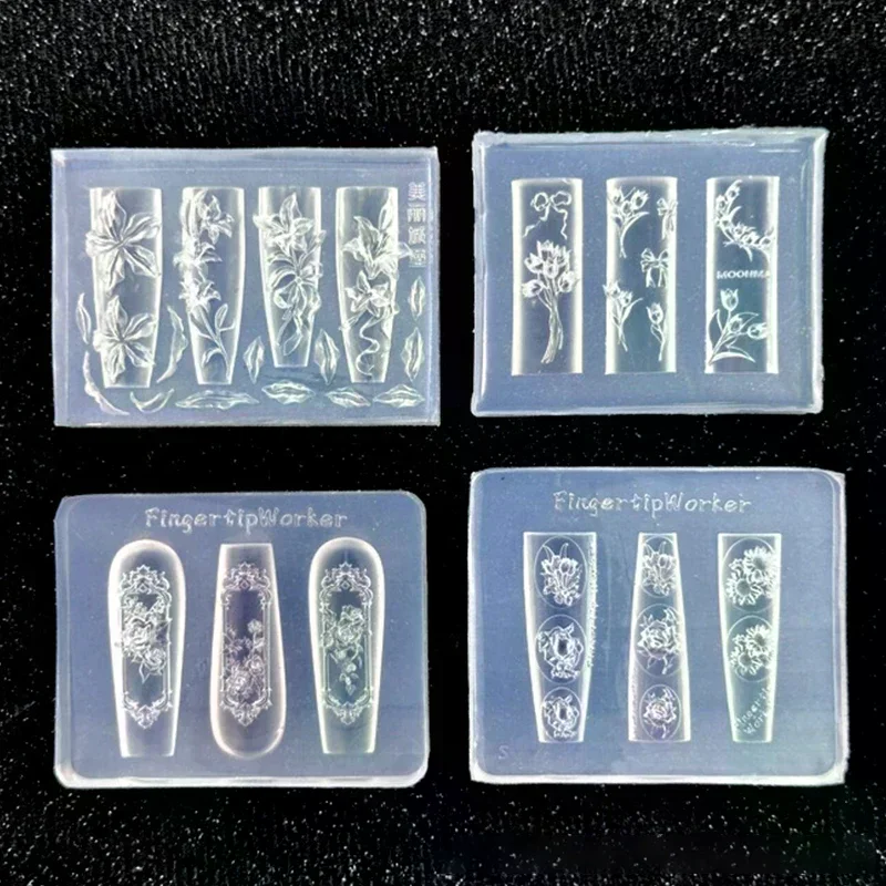 Цветы розы тюльпан для ногтей силиконовые рельефные формы для дизайна ногтей маникюрный салон маникюрный инструмент DIY аксессуары для украшения ногтей
Цветы розы тюльпан для ногтей силиконовые рельефные формы для дизайна ногтей маникюрный салон маникюрный инструмент DIY аксессуары для украшения ногтей
