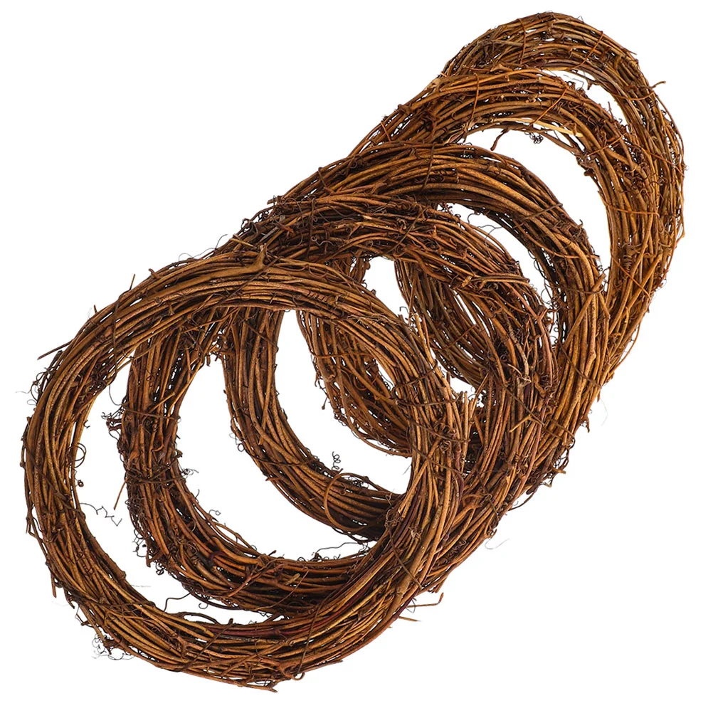 5 Pcs Garland Rattan Wreath Accessory DIY Rings Branch Hanging Decor Frame Floral Brown Wall Circle
5 Pcs Garland Rattan Wreath Accessory DIY Rings Branch Hanging Decor Frame Floral Brown Wall Circle