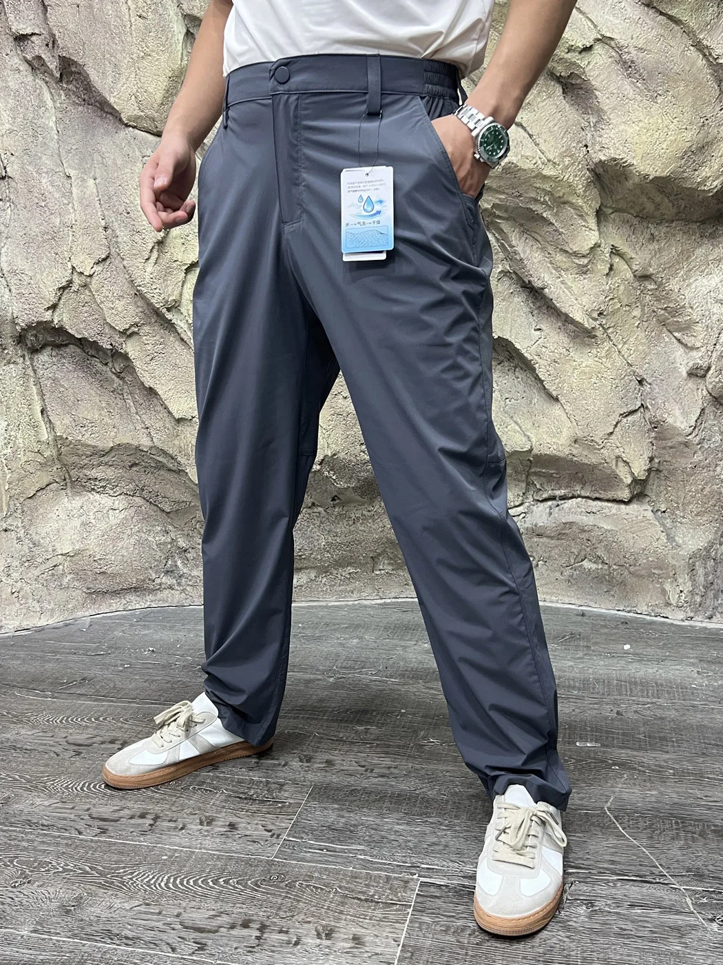 High-End Men's Outdoor Casual Pants Soft Quick Dry Rear Glue Pocket Laser Engraving Straight Leg Pants Waterproof
High-End Men's Outdoor Casual Pants Soft Quick Dry Rear Glue Pocket Laser Engraving Straight Leg Pants Waterproof