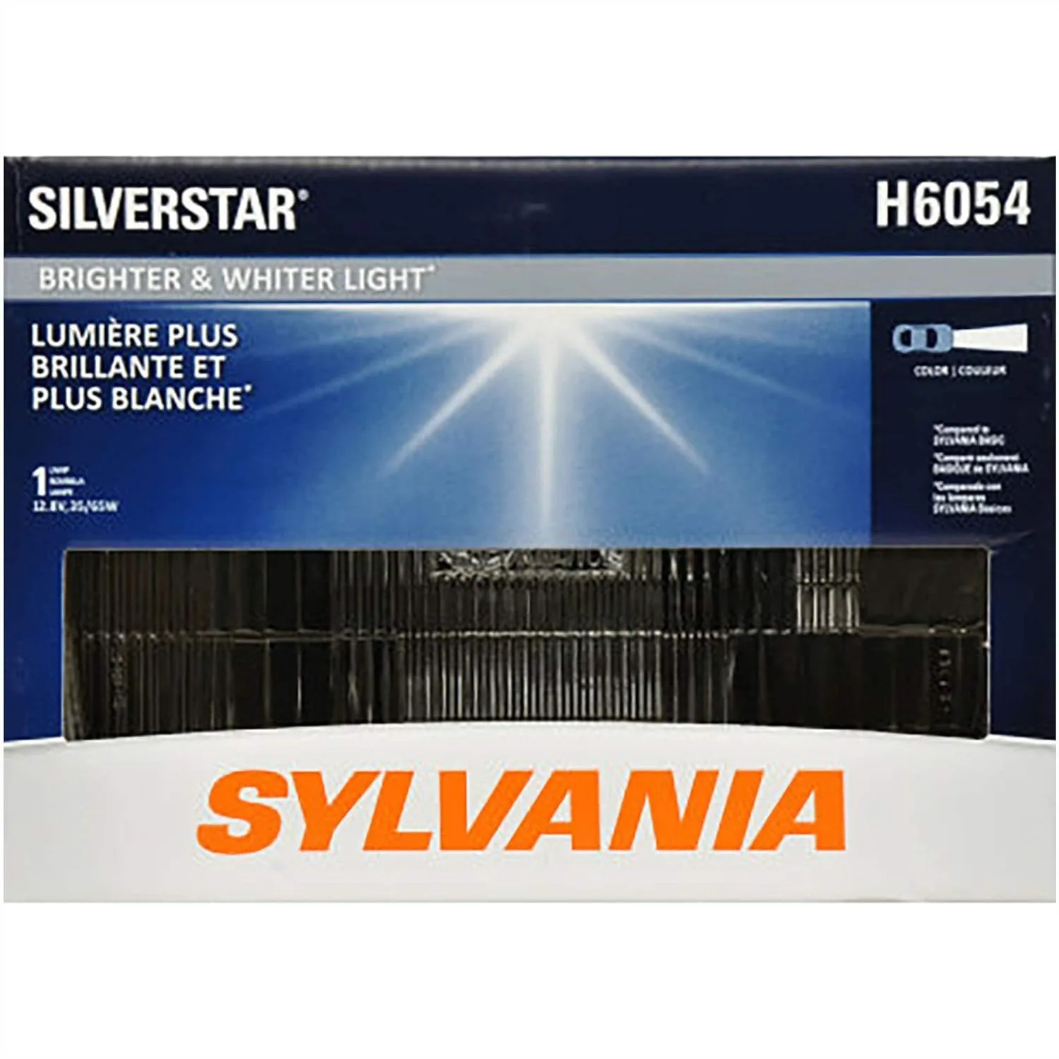 H6054 Sealed Beam Headlight Halogen Replacement Brighter White Light for Road and Sideroad Clarity, 1 Bulb
H6054 Sealed Beam Headlight Halogen Replacement Brighter White Light for Road and Sideroad Clarity, 1 Bulb