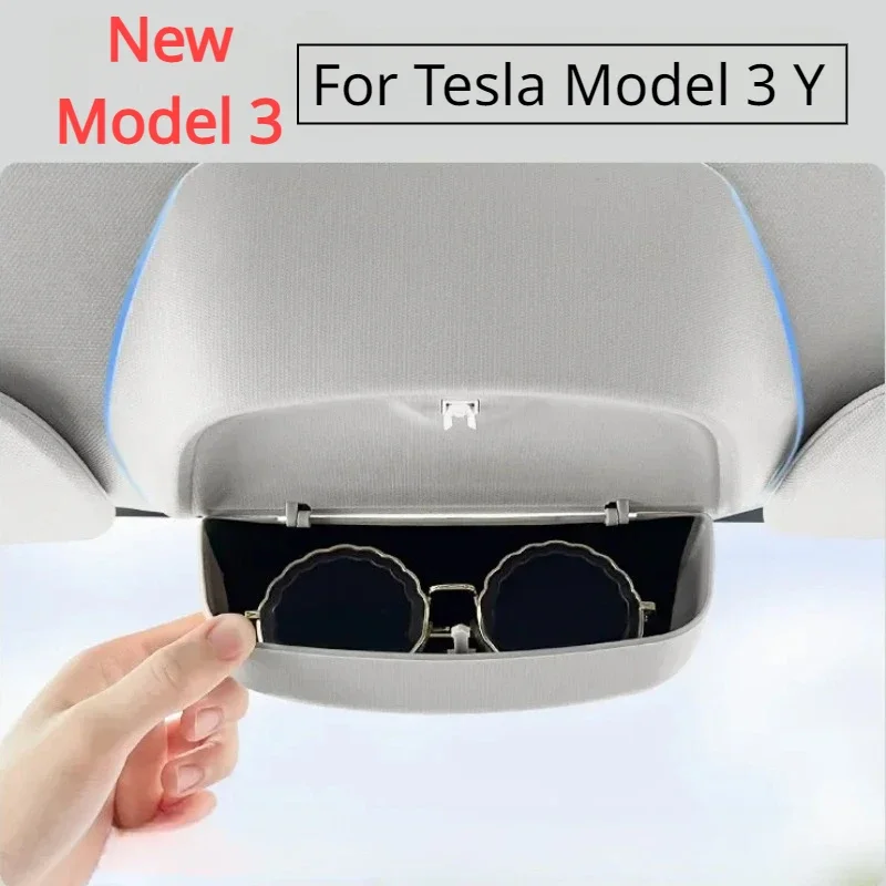 Glasses Box for Tesla New Model 3/Y/3+ Highland 2024 Original Design Sunglasses Sun Visor Clip Card Storage Box Car Accessories
Glasses Box for Tesla New Model 3/Y/3+ Highland 2024 Original Design Sunglasses Sun Visor Clip Card Storage Box Car Accessories