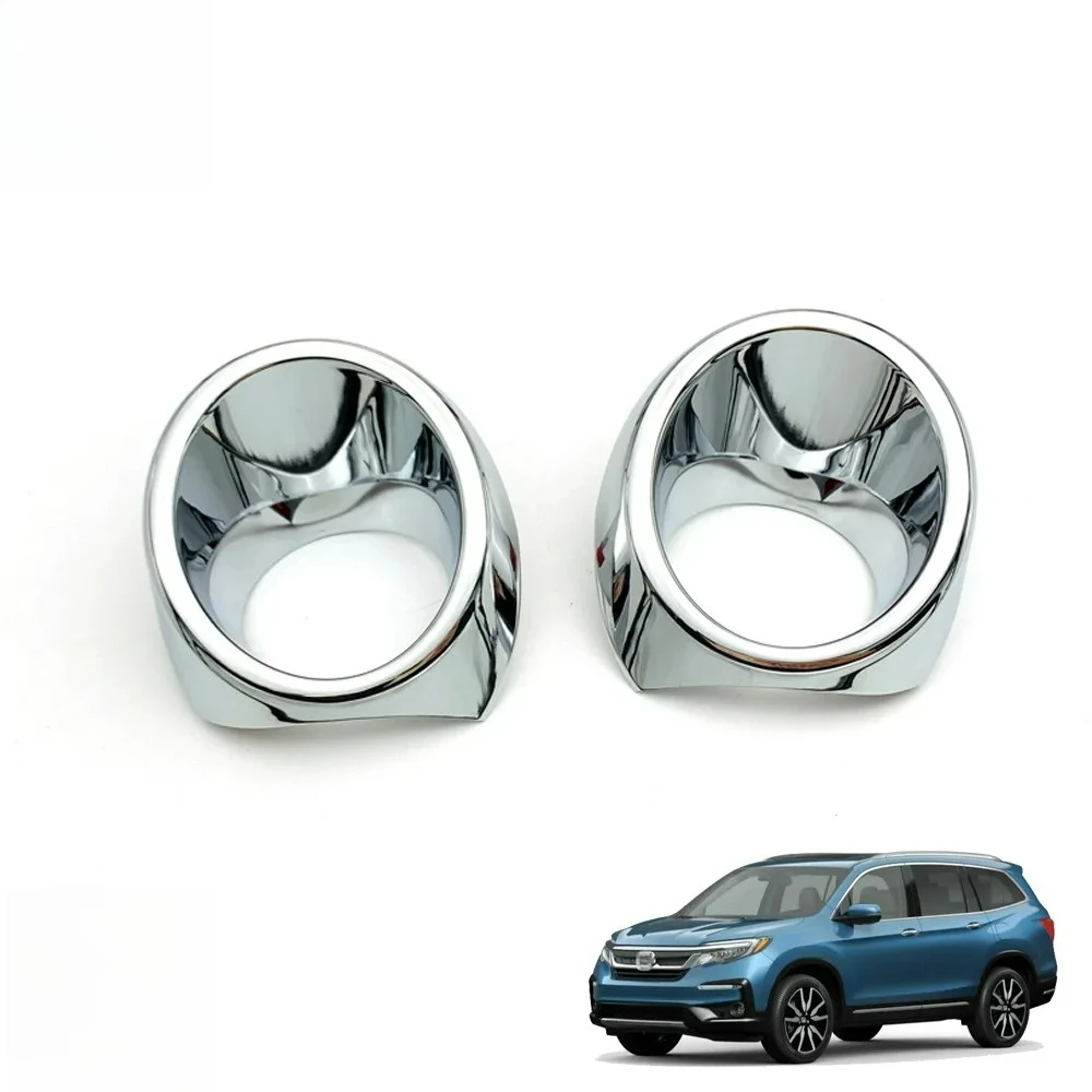 For Honda Pilot SUV 2019-2022 Car Styling Accessories Chrome Foglamp Foglight Protector Fog Front Light Lamp Cover Trim
For Honda Pilot SUV 2019-2022 Car Styling Accessories Chrome Foglamp Foglight Protector Fog Front Light Lamp Cover Trim