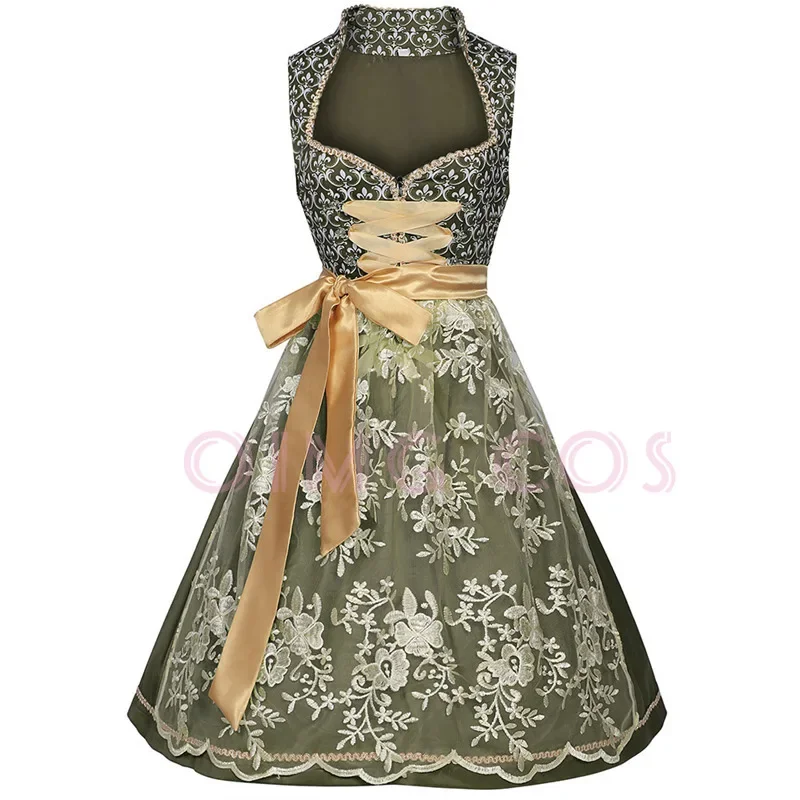 Halloween party costume German beer festival costume set suspender pants Bavarian women's clothing Dress
Halloween party costume German beer festival costume set suspender pants Bavarian women's clothing Dress