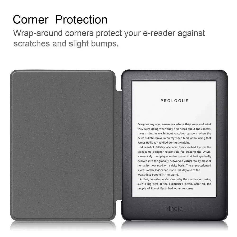 Fashion 6" eBook Reader Ultra Slim Smart Case Protective Shell PU Leather Cover For Kindle 8/10th Gen Paperwhite 1/2/3/4
Fashion 6" eBook Reader Ultra Slim Smart Case Protective Shell PU Leather Cover For Kindle 8/10th Gen Paperwhite 1/2/3/4