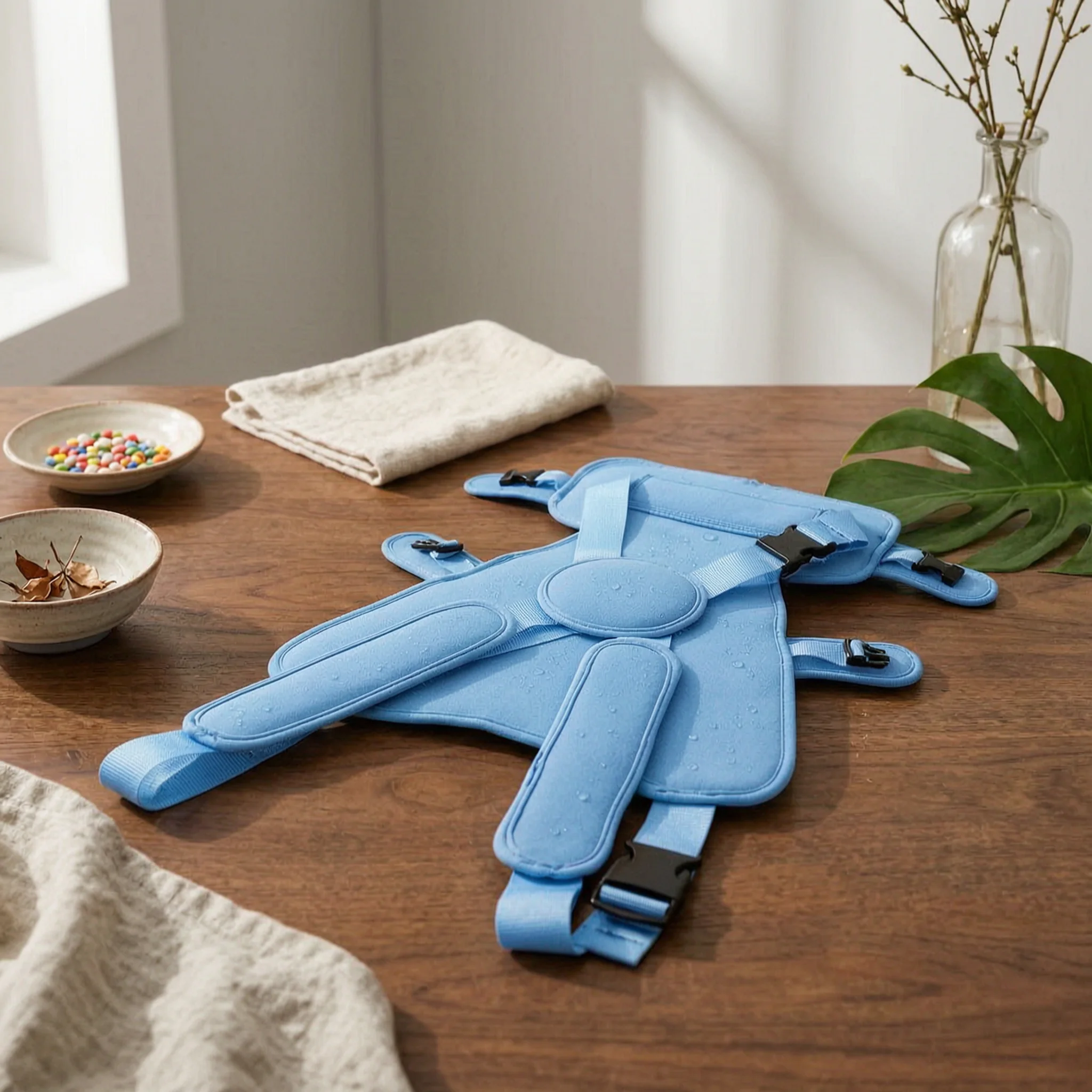 Baby Swimming Shoulder Carrier Harness-Design Water Baby Carrier Blue Lightweight for Babies
Baby Swimming Shoulder Carrier Harness-Design Water Baby Carrier Blue Lightweight for Babies