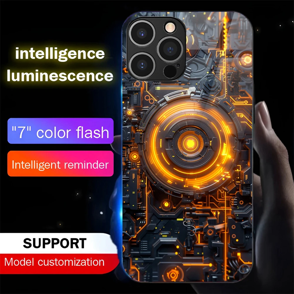 Mechanical LED Calling Light Flash Phone Case Smart Luminous Cover For Samsung S25 S24 S23 S22 S21 S20 FE Note 10 20 Plus Ultra
Mechanical LED Calling Light Flash Phone Case Smart Luminous Cover For Samsung S25 S24 S23 S22 S21 S20 FE Note 10 20 Plus Ultra