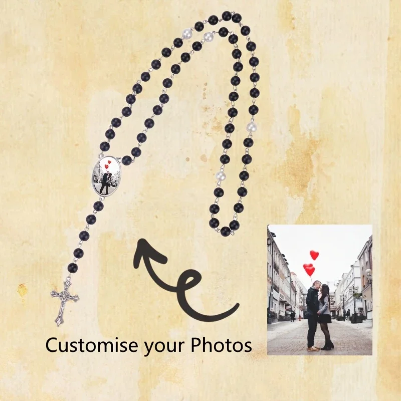 Персонализированное ожерелье с фотографией, бусины, ожерелье «сделай сам», ожерелье с подвеской «сделай сам», модная религиозная цепочка с символом из бисера
Персонализированное ожерелье с фотографией, бусины, ожерелье «сделай сам», ожерелье с подвеской «сделай сам», модная религиозная цепочка с символом из бисера