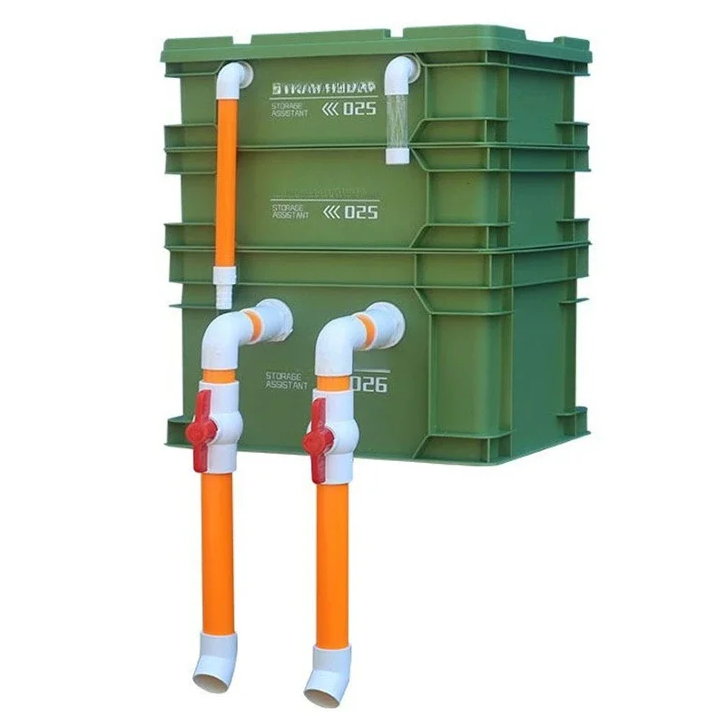 Aquarium fish tank fish pond filter, turnover box fish pond water circulation system drip external filter box
Aquarium fish tank fish pond filter, turnover box fish pond water circulation system drip external filter box