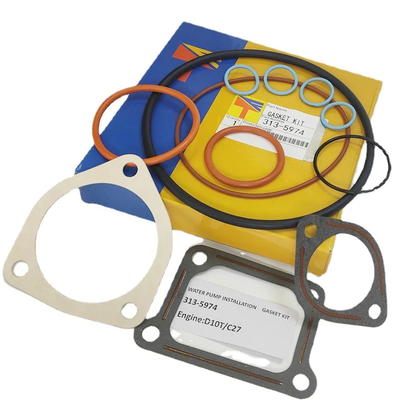 Water pump installation repair kit 313-5974 is suitable for construction machinery D10T C27 engine parts
Water pump installation repair kit 313-5974 is suitable for construction machinery D10T C27 engine parts