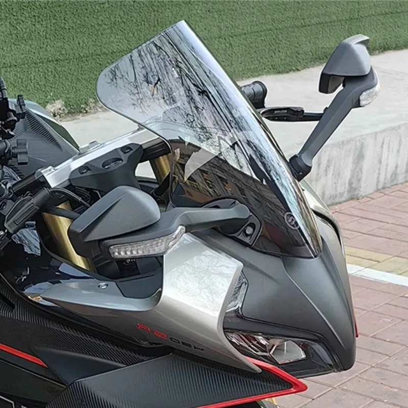 2023 2024 Motorcycle Windshield Screen Visor Windscreen Wind Shield Deflector Cover 450SR For CFMOTO 450SR 450 SR/SS 450SS 2022
2023 2024 Motorcycle Windshield Screen Visor Windscreen Wind Shield Deflector Cover 450SR For CFMOTO 450SR 450 SR/SS 450SS 2022