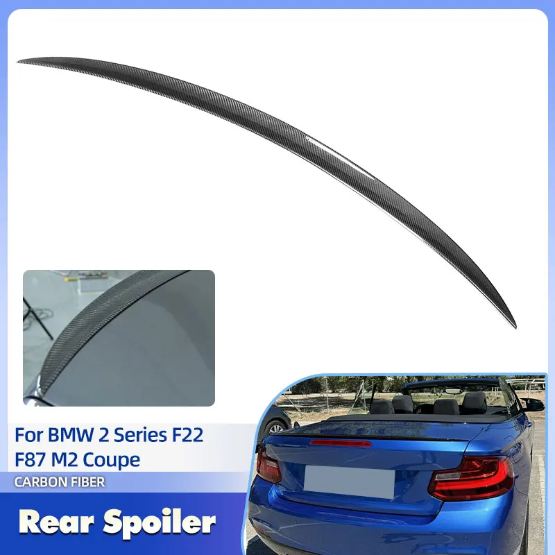 Car Rear Trunk Wing Spoiler Wings Carbon Fiber for BMW 2 Series F22 F87 M2 Coupe 2014-2017 Racing Rear Spoiler Boot Wing Lip
Car Rear Trunk Wing Spoiler Wings Carbon Fiber for BMW 2 Series F22 F87 M2 Coupe 2014-2017 Racing Rear Spoiler Boot Wing Lip