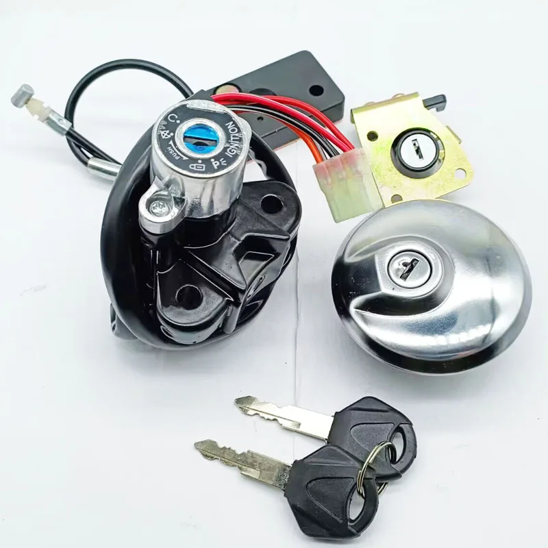 Ignition Switch Gas Cap Seat Lock Keys Set Fit For Suzuki GZ125 Marauder 1998-2003 Suzuki GZ250 Marauder 1999-2011
Ignition Switch Gas Cap Seat Lock Keys Set Fit For Suzuki GZ125 Marauder 1998-2003 Suzuki GZ250 Marauder 1999-2011