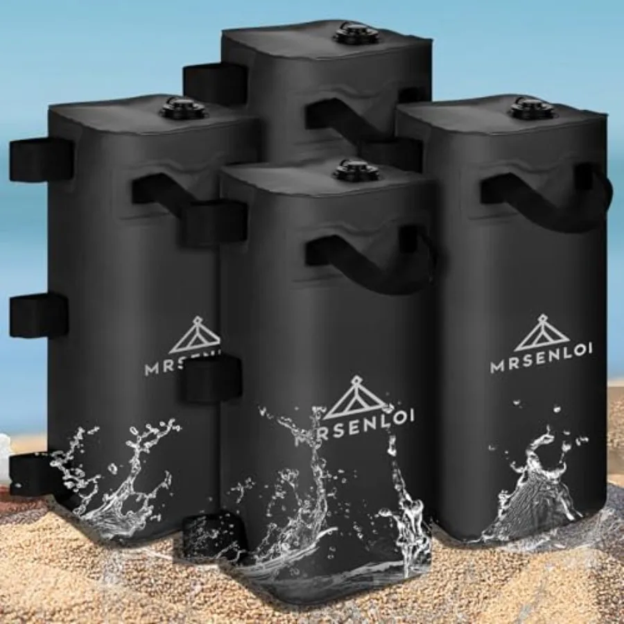 Canopy Water Weights Bag Set of 4 220 LBS Gazebos Tent Water Weights Set 4 Leg Weights for Gazebo Pop-Up Canopy Canopies Tent
Canopy Water Weights Bag Set of 4 220 LBS Gazebos Tent Water Weights Set 4 Leg Weights for Gazebo Pop-Up Canopy Canopies Tent