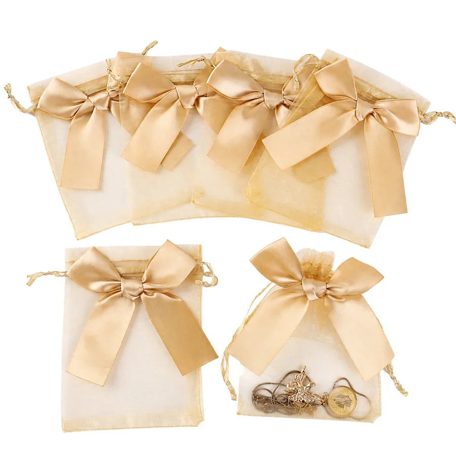 10pcs/lot Organza Bags with Bowknots for Wedding Birthday Party Favors Candy Gift Bags Jewelry Packaging Drawstring Pouches
10pcs/lot Organza Bags with Bowknots for Wedding Birthday Party Favors Candy Gift Bags Jewelry Packaging Drawstring Pouches