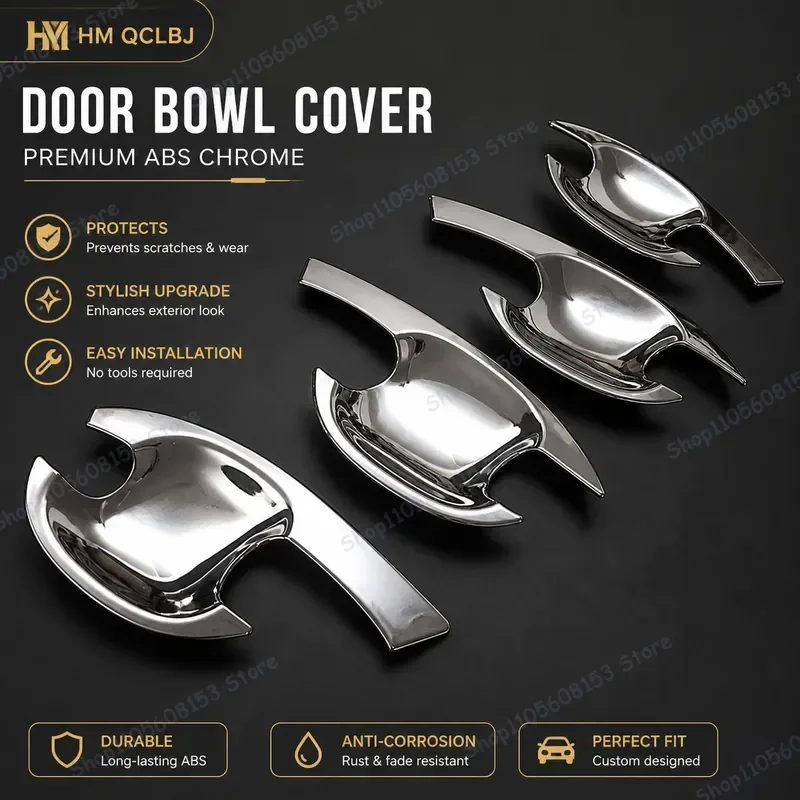 For Ford Road Shaker EVEREST 2015-2019 Exterior Door Bowl Decoration Door Handle Cover Trim Accessory Car Styling Upgrade
For Ford Road Shaker EVEREST 2015-2019 Exterior Door Bowl Decoration Door Handle Cover Trim Accessory Car Styling Upgrade