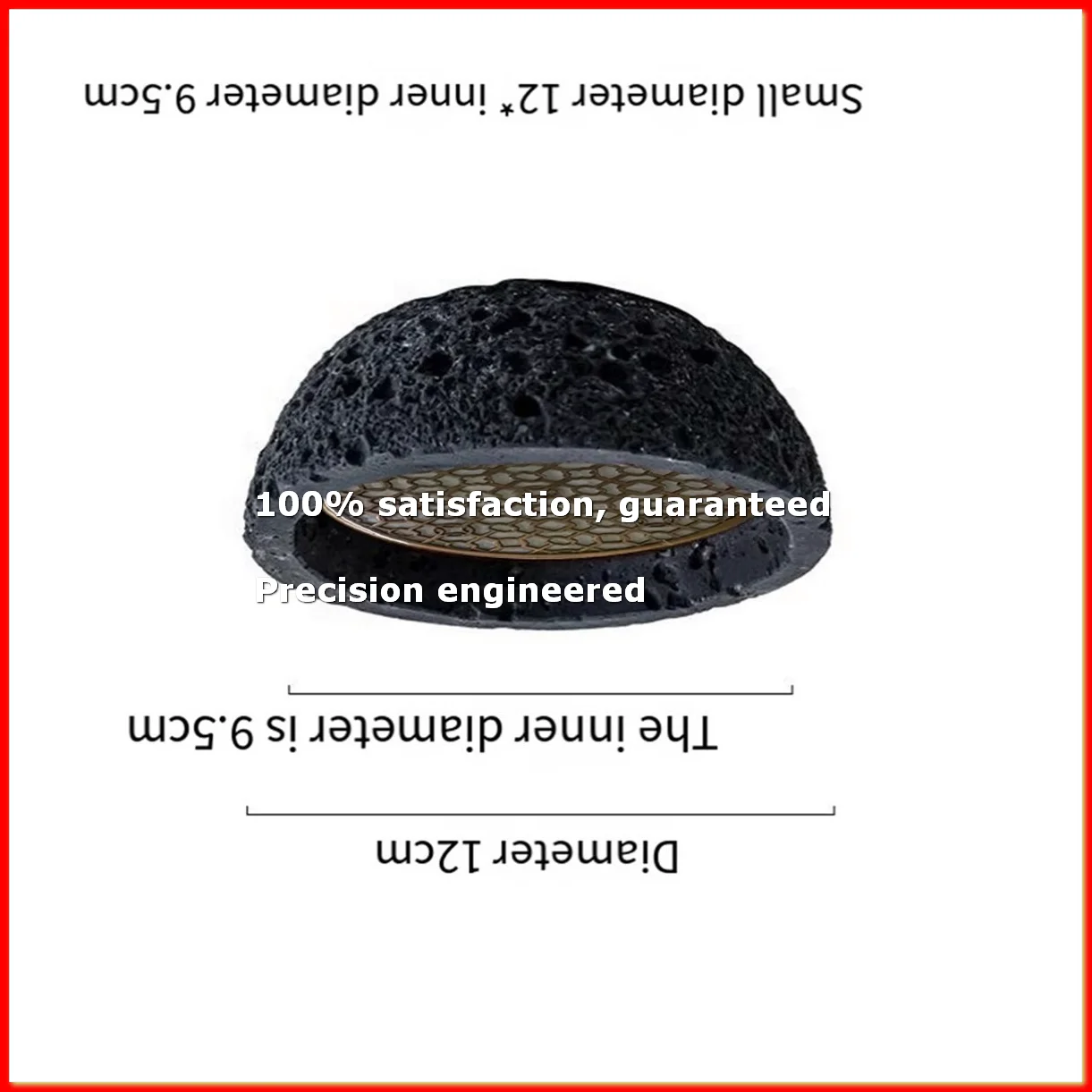 Japanese Planet Volcanic Stone Artistic Dish Pendulum Seafood Sushi Sashimi Ice Plate Smoke Plate,12CM-A09G
Japanese Planet Volcanic Stone Artistic Dish Pendulum Seafood Sushi Sashimi Ice Plate Smoke Plate,12CM-A09G